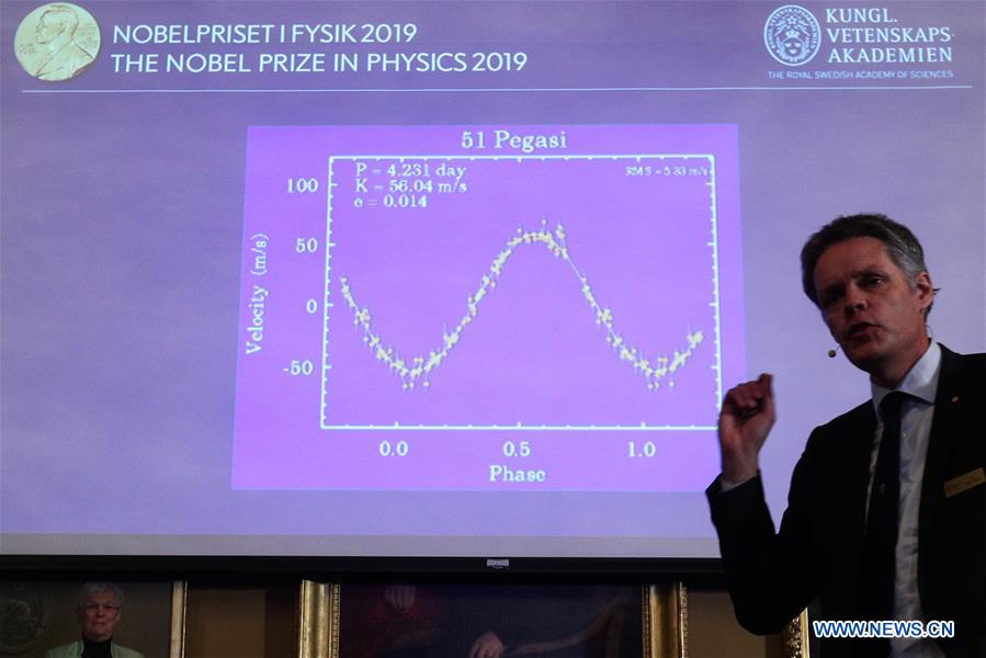 SWEDEN-STOCKHOLM-NOBEL-PHYSICS