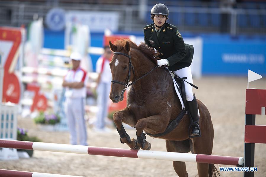 (SP)CHINA-WUHAN-7TH MILITARY WORLD GAMES-MODERN PENTATHLON