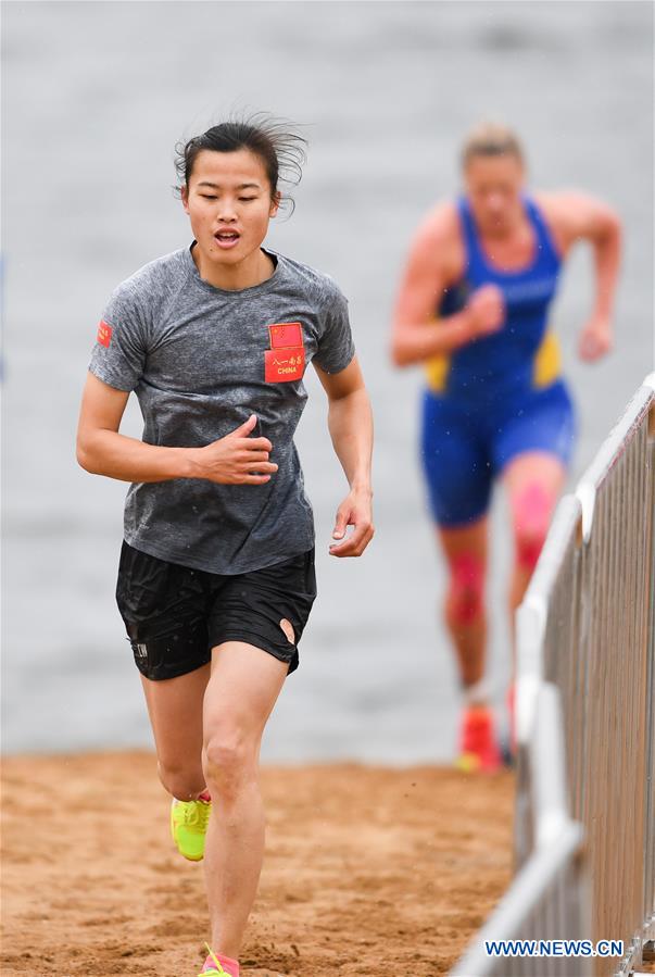 (SP)CHINA-WUHAN-7TH MILITARY WORLD GAMES-NAVAL PENTATHLON