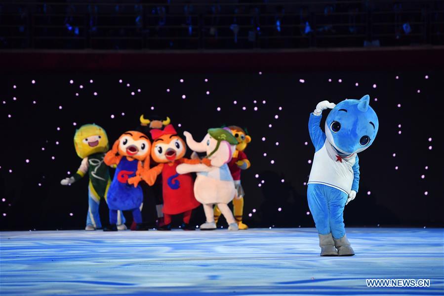 (SP)CHINA-WUHAN-7TH MILITARY WORLD GAMES-CLOSING CEREMONY