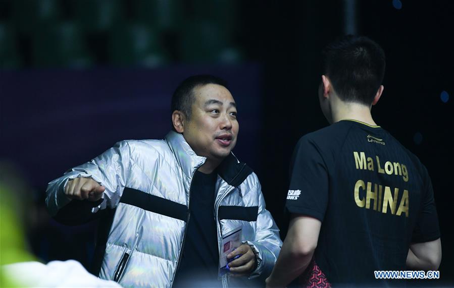 (SP)CHINA-CHENGDU-TABLE TENNIS-ITTF MEN'S WORLD CUP-ROUND OF 16 (CN)