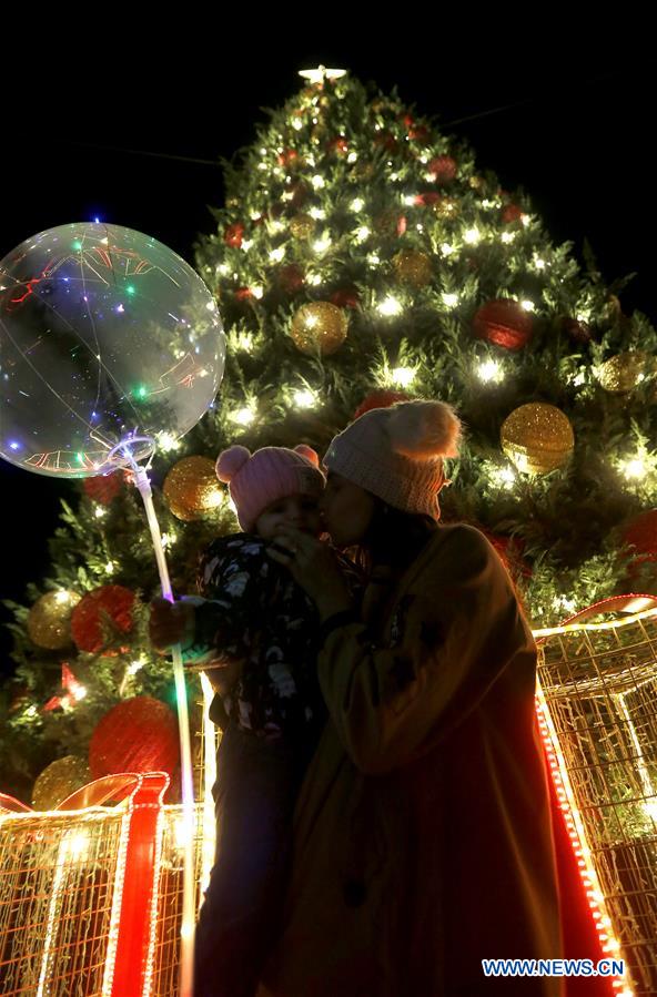 LEBANON-BYBLOS-CHRISTMAS TREE