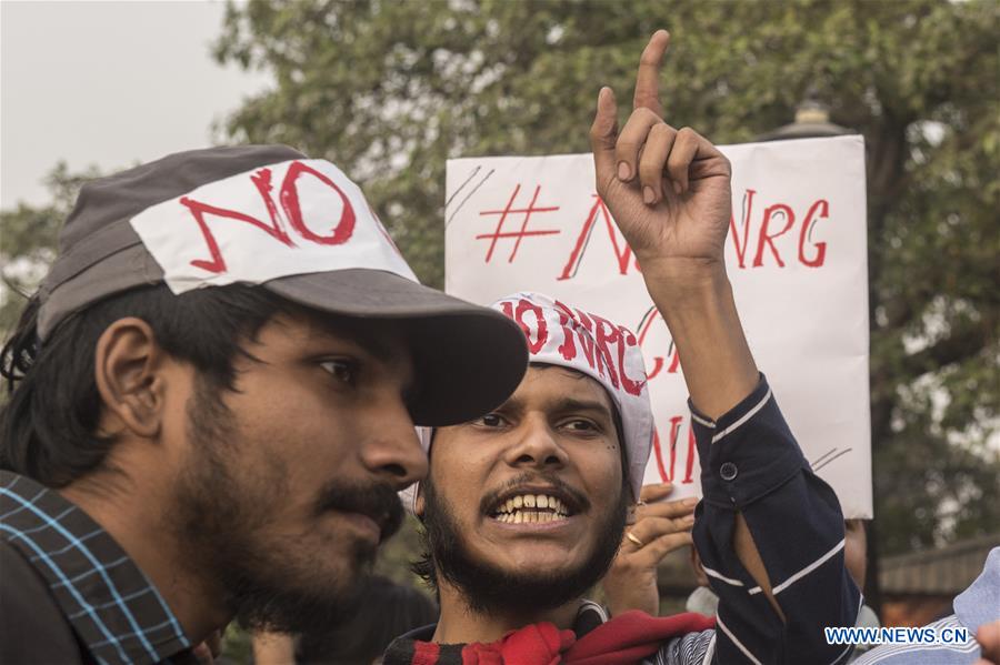 INDIA-KOLKATA-PROTESTS-NEW CITIZENSHIP LAW