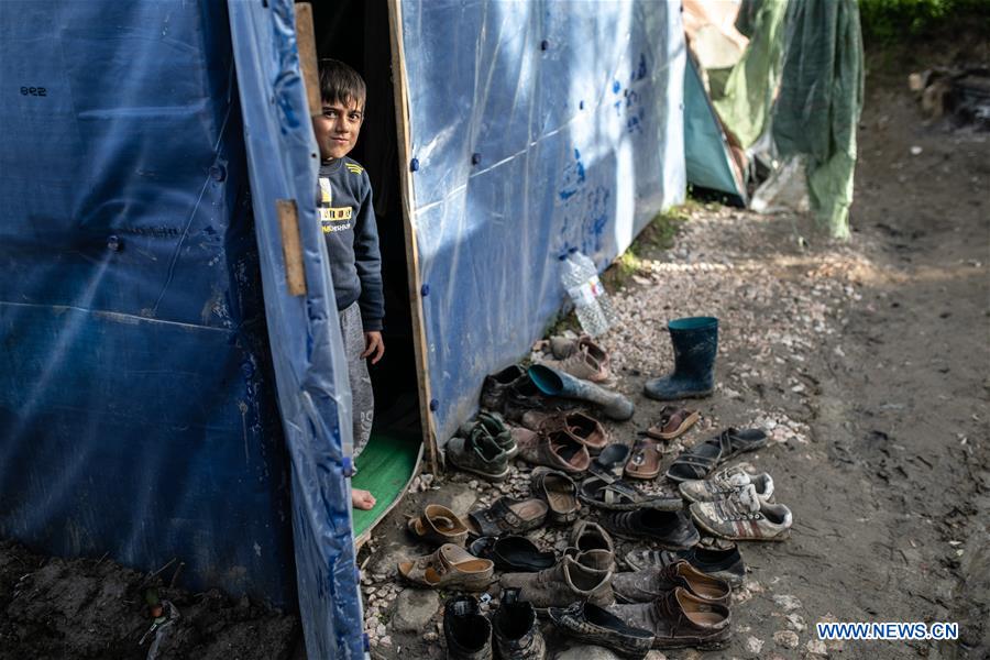 GREECE-CHIOS-VIAL REFUGEE CAMP