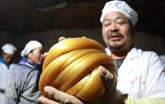 江西峡江：丝糖飘香年味浓